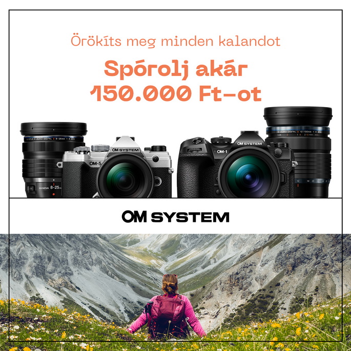 OM System tavaszi pénzvisszatérítés akció