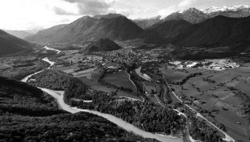 Bovec panoráma kép